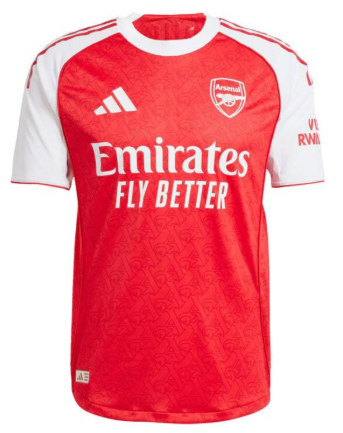 Maillot domicile Arsenal FC ADULTE 2025/2026