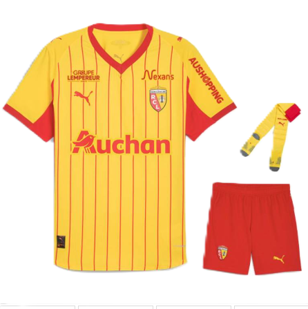 Ensemble domicile RC Lens ENFANT (3-13 ans) 2025/2026