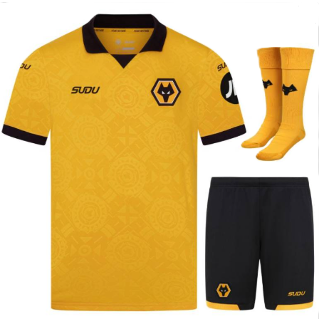 Ensemble domicile Wolverhampton Wanderers ENFANT (3-13 ans) 2025/2026