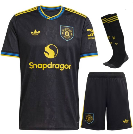 Ensemble third Manchester United ENFANT (3-13 ans) 2025/2026