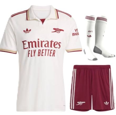 Ensemble third Arsenal FC ENFANT (3-13 ans) 2025/2026