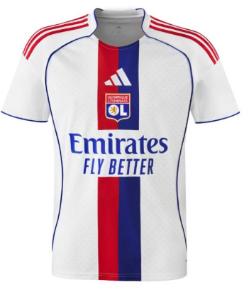 Maillot domicile Olympique Lyonnais ADULTE 2025/2026