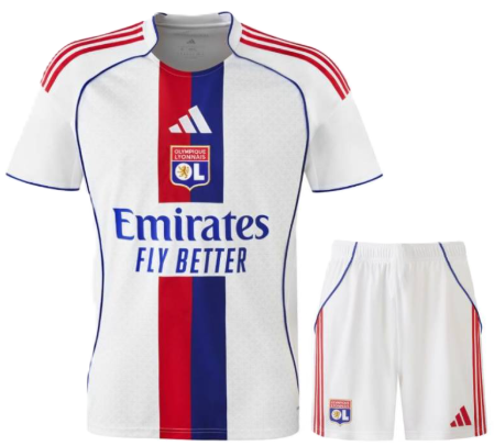 Ensemble domicile Olympique Lyonnais ENFANT (3-13 ans) 2025/2026