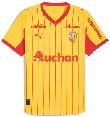 Maillot domicile RC Lens ADULTE 2025/2026
