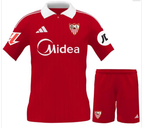 Ensemble extérieur FC Séville ENFANT (3-13 ans) 2025/2026