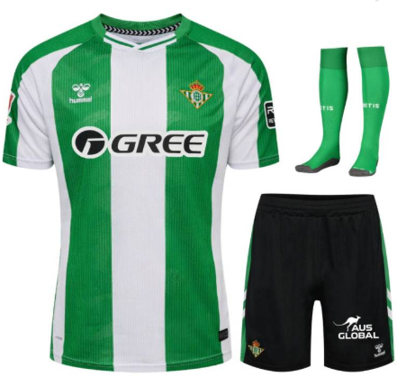 Ensemble domicile Real Betis ENFANT (3-13 ans) 2025/2026