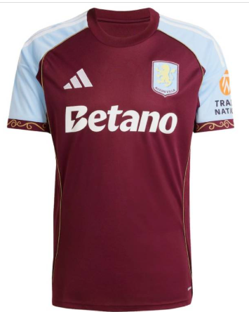Maillot domicile Aston Villa ADULTE 2025/2026