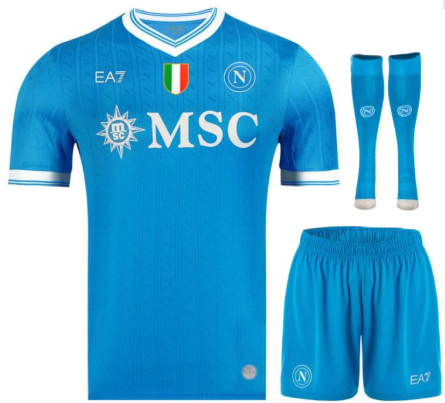 Ensemble domicile SSC Napoli ENFANT (3-13 ans) 2025/2026