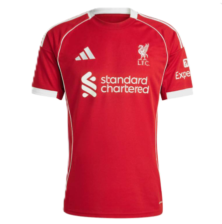 Maillot domicile Liverpool FC ADULTE 2025/2026