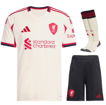 Ensemble extérieur Liverpool FC ENFANT (3-13 ans) 2025/2026