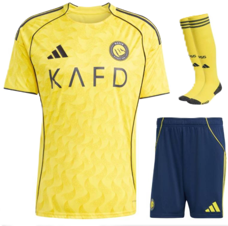 Ensemble domicile Al-Nassr ENFANT (3-13 ans) 2025/2026