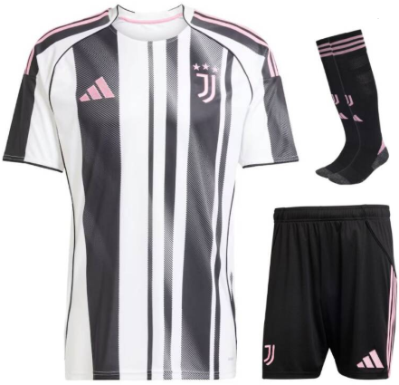 Ensemble domicile Juventus Turin ENFANT (3-13 ans) 2025/2026