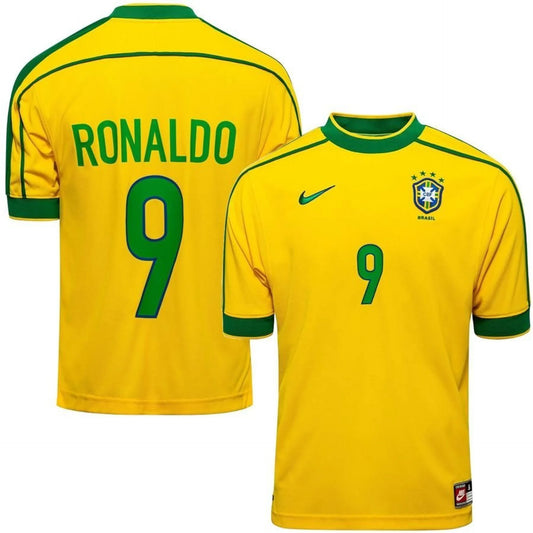 Maillot Brésil rétro Coupe du monde 1998 ADULTE