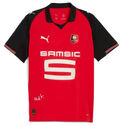 Maillot domicile Rennes FC ADULTE 2025/2026