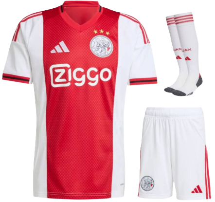 Ensemble domicile Ajax Amsterdam ENFANT (3-13 ans) 2025/2026