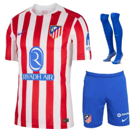 Ensemble domicile Atlético Madrid ENFANT (3-13 ans) 2025/2026