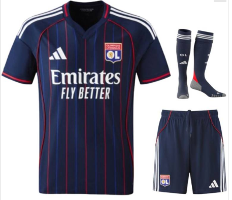 Ensemble extérieur Olympique Lyonnais ENFANT (3-13 ans) 2025/2026